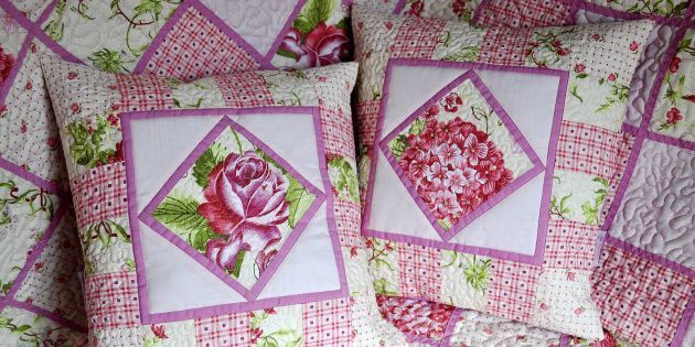 Pillow patchwork