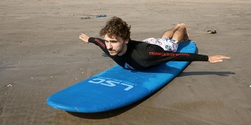 hvordan man lære at surfe: balancen