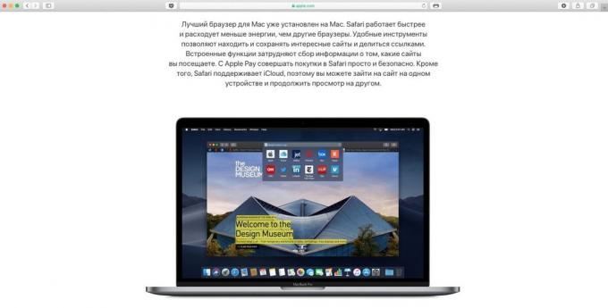 den bedste browser til PC: Safari