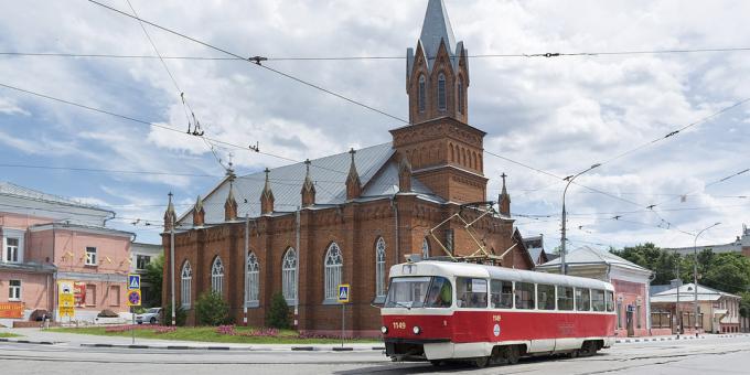 Hvad skal man se i Ulyanovsk: Evangelisk-lutherske kirke St. Mary