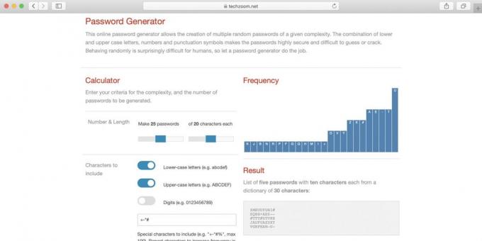 Adgangskoder Generator TechZoom