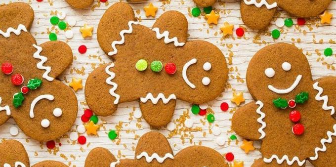 Jul cookies "Gingerbread mænd"