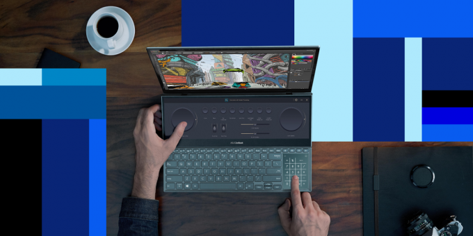 ASUS ZenBook Pro Duo 15 OLED-bærbar computer: klar lyd
