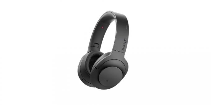 gode trådløse hovedtelefoner: hovedtelefoner har aktiv støjdæmpning Sony MDR100ABNB