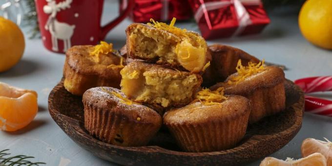 Mandarin muffins. Perfekt vinterbagning