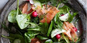 10 enkel og lækker salat med laks og anden rød fisk