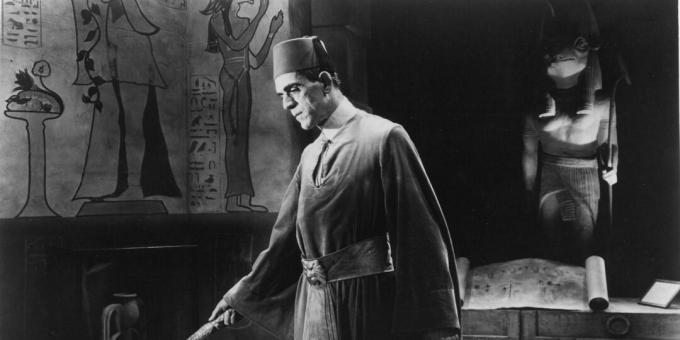 Optaget fra filmen om Egypten "The Mummy"