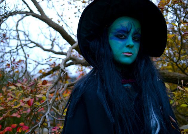 Makeup til Halloween: Witch 4