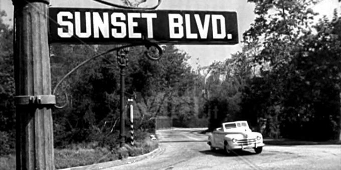 Filmtitler, ændre betydningen af ​​oversættelsen: Sunset Blvd - «Sunset Boulevard»