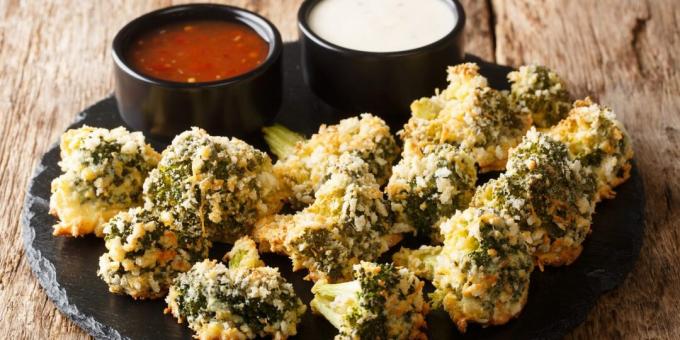 Broccoli paneret med ost