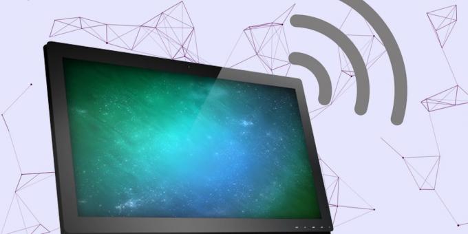 Hvordan til at distribuere på internettet fra en computer via kabel eller Wi-Fi