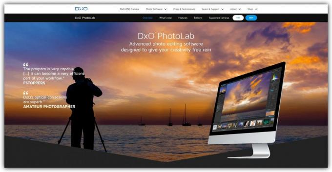 De fleste foto redaktører: DXO fotolaboratorium