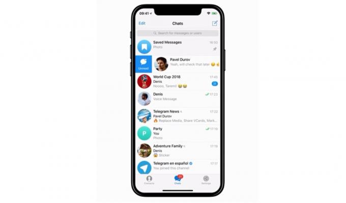 Telegram-version: At komme af med puklen af ​​meddelelser