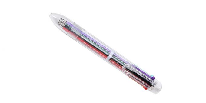 flerfarvet pen