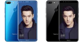 Honor præsenteret 9 Lite - billig smartphone med fire kameraer