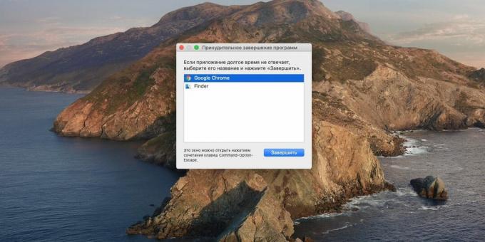 Hvad skal jeg gøre, hvis din Mac ikke slukker: Afslut frosne applikationer