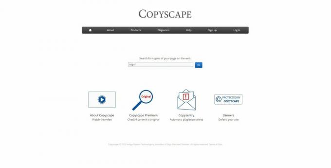 Tjek tekst for unikhed online: Copyscape