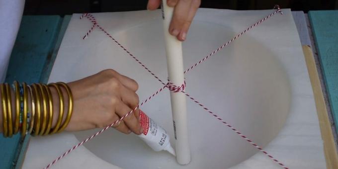 Sådan laver du et DIY -springvand: fastgør røret