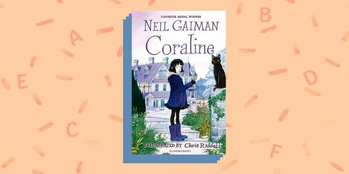 Bøger på engelsk: «Coraline», Neil Gaima