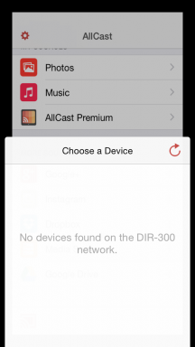 AllCast Stream indhold fra din telefon til dit TV