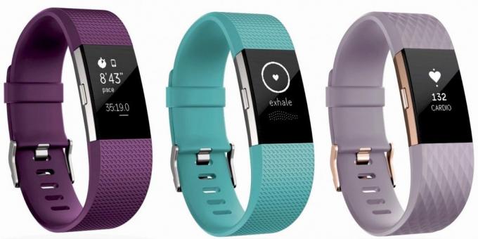 fitness trackers: Fitbit Charge 2