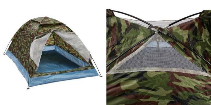 Letvægts enkelt telt