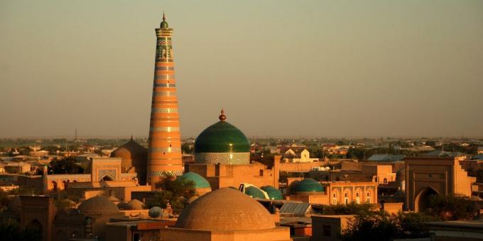 Usædvanlige destinationer: Usbekistan