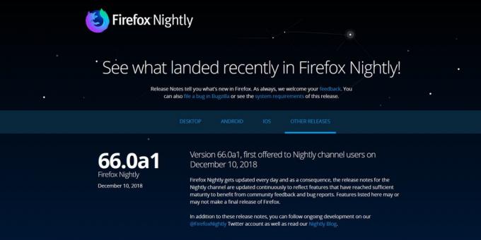 Version af Firefox: Firefox pris