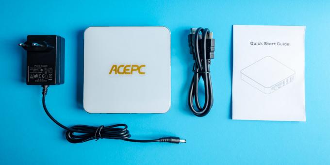 Mini-PC AcePC AK7: udstyr