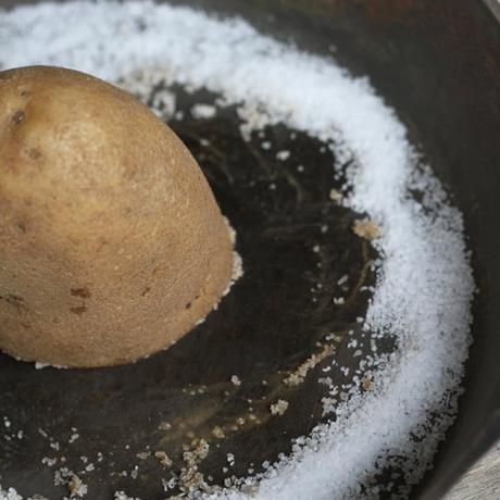 hvordan man kan slippe af rust: kartofler