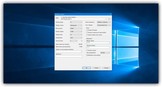 Hvordan at sætte en adgangskode på en mappe på Windows 7-Zip
