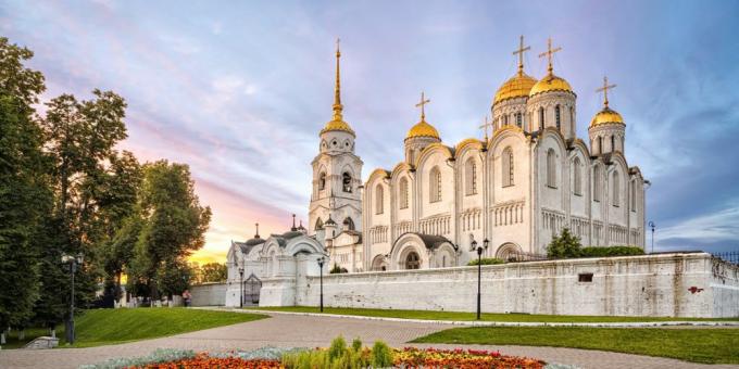 Vladimir seværdigheder: antagelseskatedralen