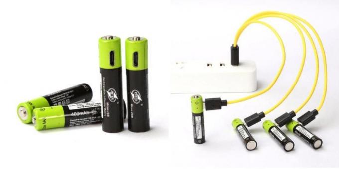 genanvendelige batterier