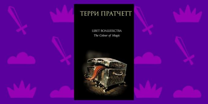 Fantasy bog "The Colour of Magic" af Terry Pratchett