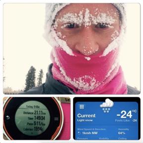 Vinter kører Instagram: billeder, der viser, at løb om vinteren er endnu mere interessant end om sommeren