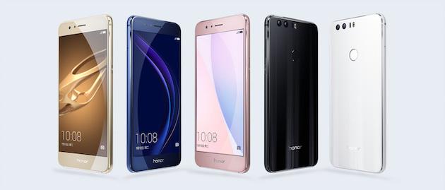 Huawei Honor 8: kropsfarve