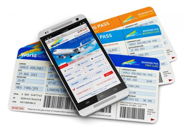 At købe flybilletter online