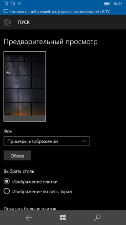 Lumia 950 XL: Indstillinger