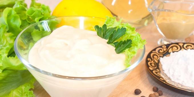 Lean mayonnaise med stivelsen