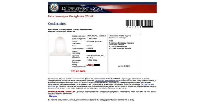 Visum til USA: Sådan udfylde en ansøgning på DS-160 formular