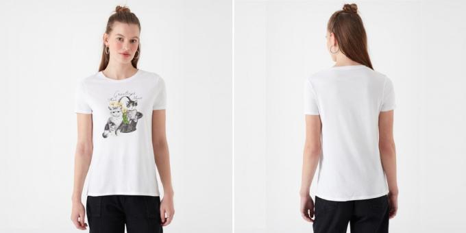 T-shirts med print: med katte