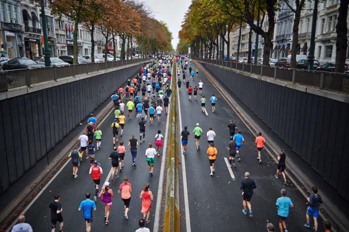 hvordan du kører en maraton: mellemmåltid