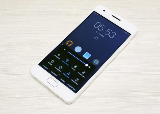 Lenovo ZUK Z2: operativsystem