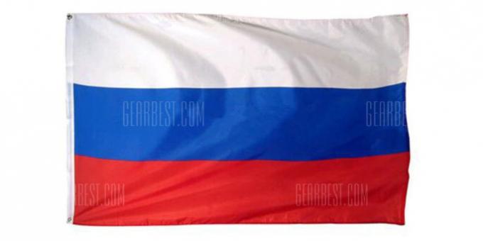 Sport attributter: Russisk flag