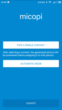 Micopi - unikke ikoner for hver kontakt på Android