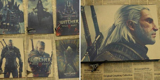 plakater Witcher