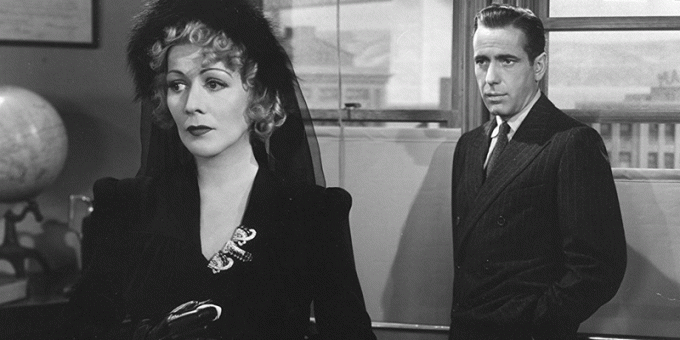 Film om stærke kvinder: Mary Astor i "Maltese Falcon"