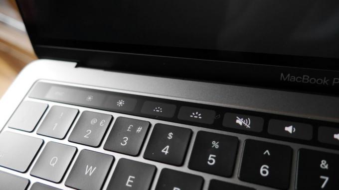 Touch Bar: gamle funktionalitet