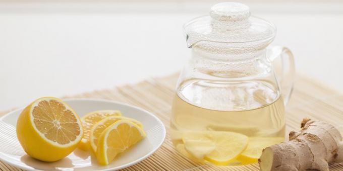 Ginger opskrifter: Ingefær limonade