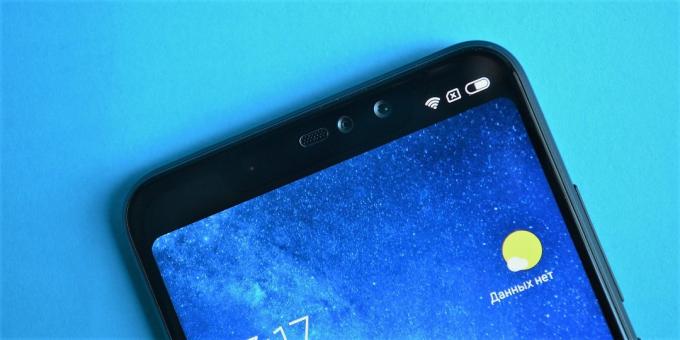 Oversigt Xiaomi redmi Note 6 Pro: Rammer og pandehår